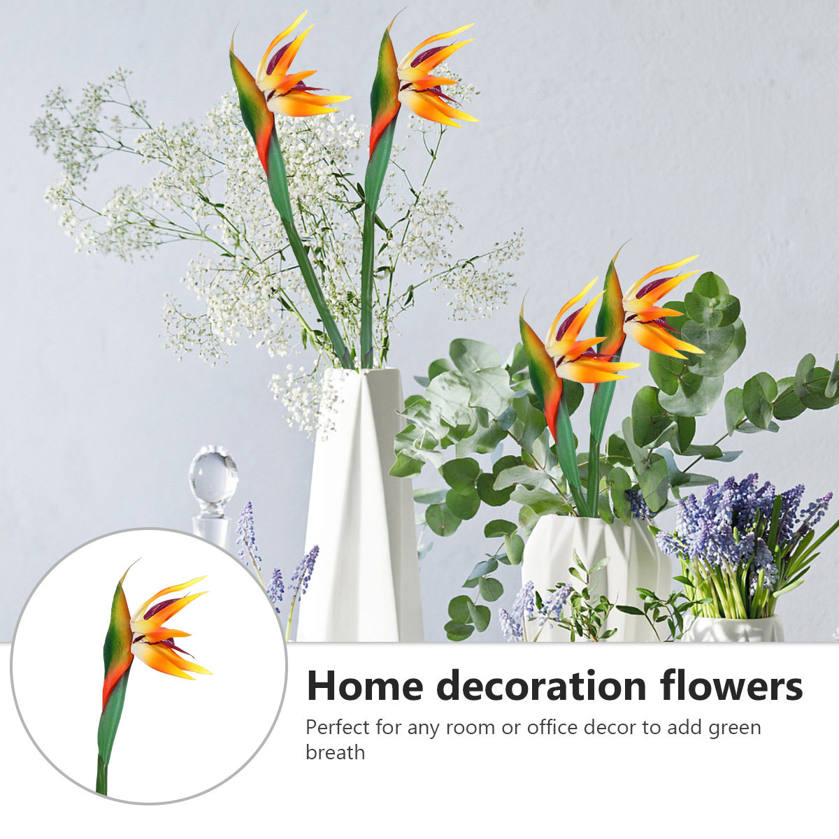 Artificial Strelitzia Flower R - Bird Paradise Strelitzia review and price