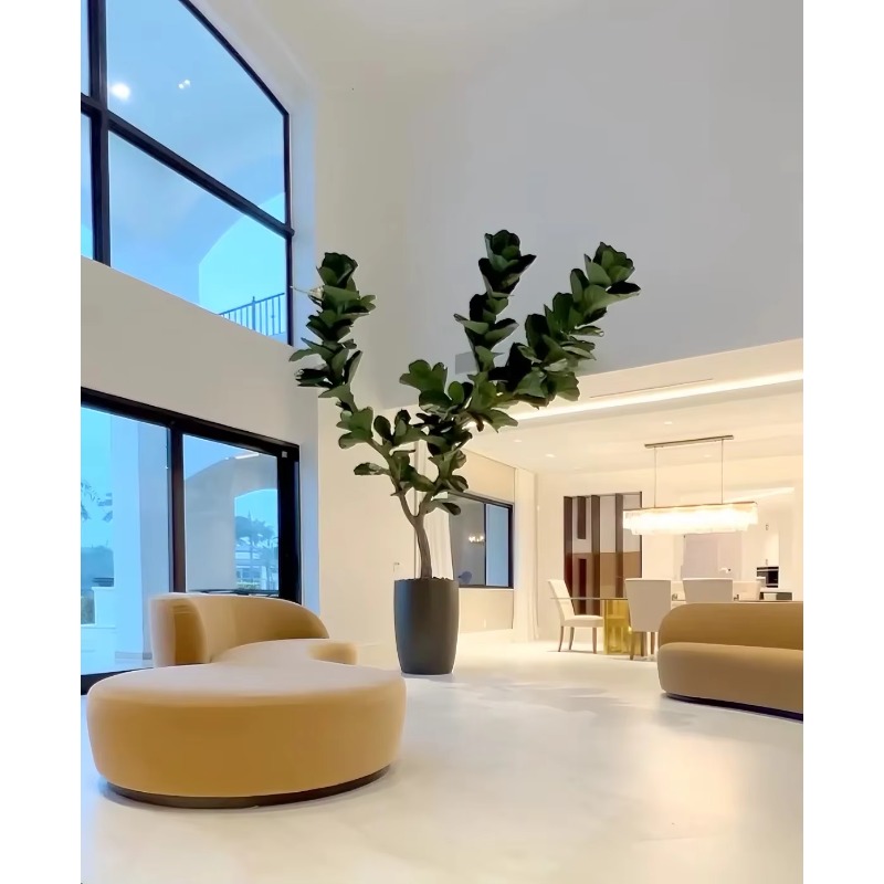 Artificial Plants Indoor Potte - Ficus Lyrata Tree review and price