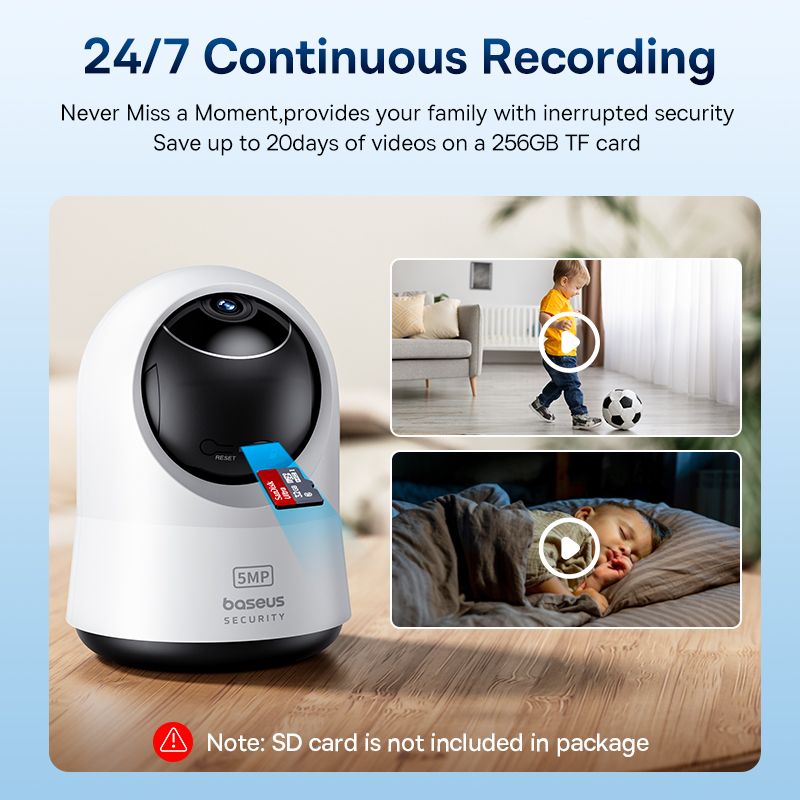 Baseus 5MP 3K WiFi IP Camera 2 - Eufy Camera E220 review and price