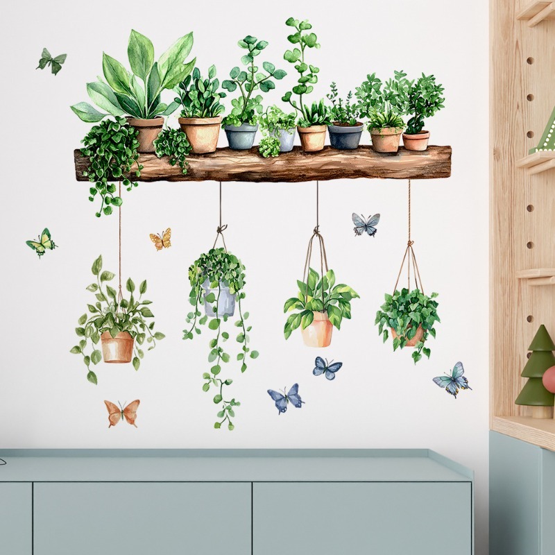 3D Potted Green Plant Shelf Wa - Echeveria Succulent review and price