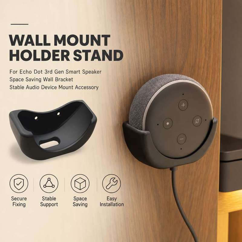 Smart Speaker Wall Mount Brack - Amazon Speaker Echo Pop review and price